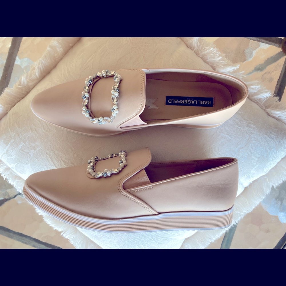 Karl Lagerfeld stylish slip on comfort